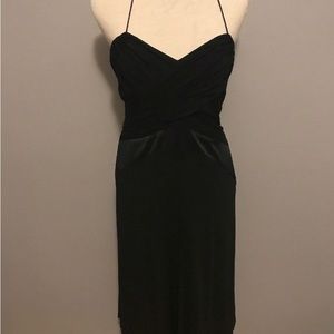 Phoebe couture bow tie black dress